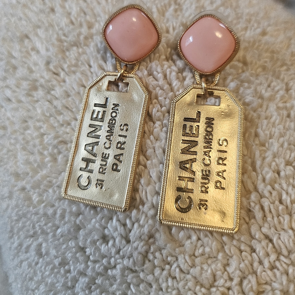 Chanel Rue Cambon Fashion Earrings